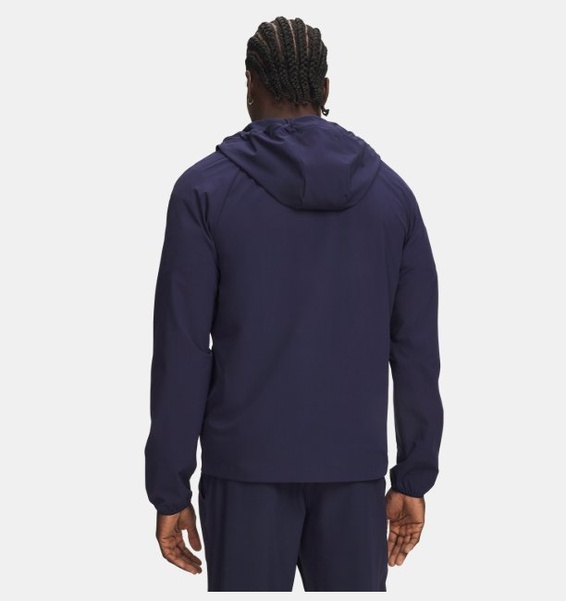 Mavi Erkek UA Stretch Woven Rüzgarlık