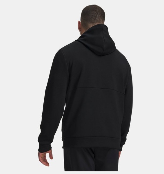 Siyah Erkek UA Flex Fleece Hoodie Sweatshirt