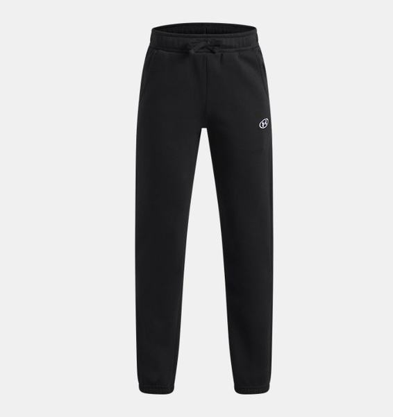 Siyah Erkek Çocuk UA Rival Fleece Eşofman Altı