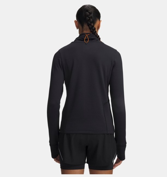 Siyah Kadın UA Velociti Coldweather Layer Uzun Kollu T-Shirt