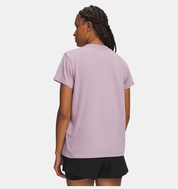 Pembe Kadın Campus Core Kısa Kollu T-shirt