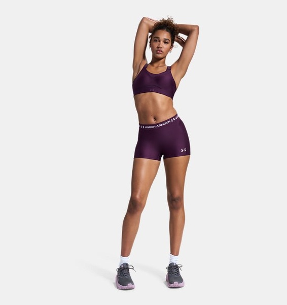 Mor Kadın UA Infinity High 2.0 Spor Sütyeni