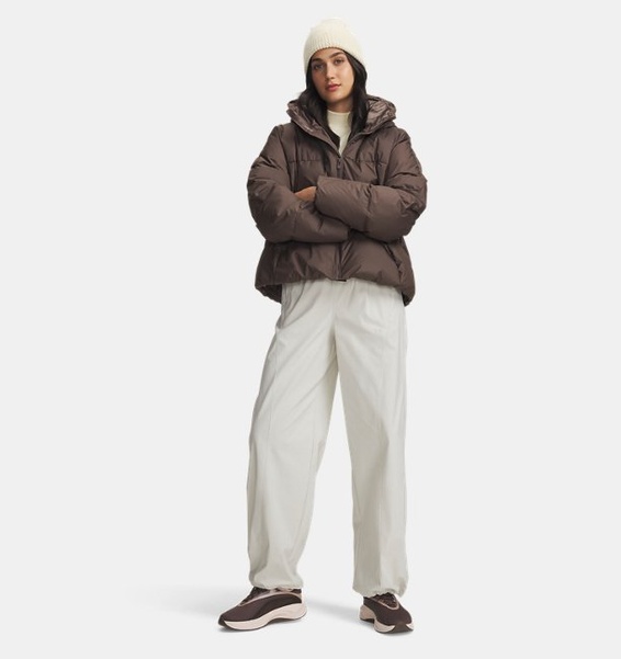 Kahverengi Kadın UA Limitless Down Puffer Mont