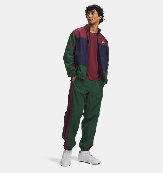 Yeşil Erkek UA Icon Woven Track Eşofman Altı