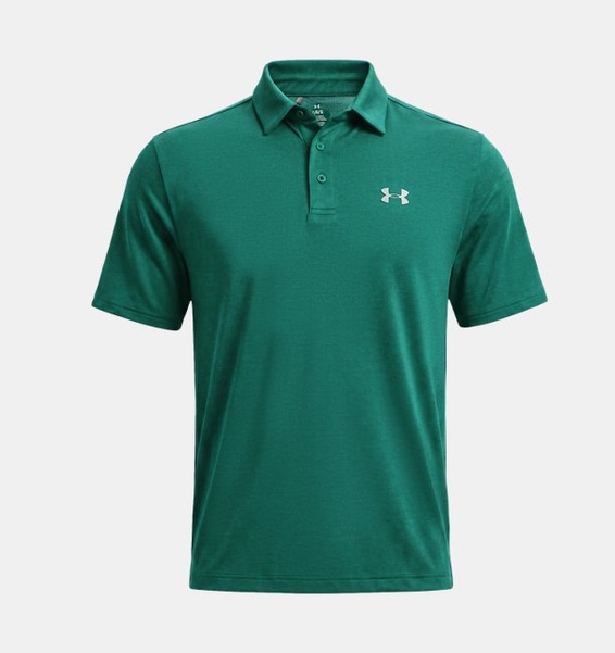 Yeşil Erkek UA T2G Pique Polo T-Shirt
