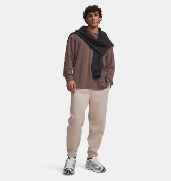 Kahverengi Erkek UA Unstoppable Fleece Eşofman Altı