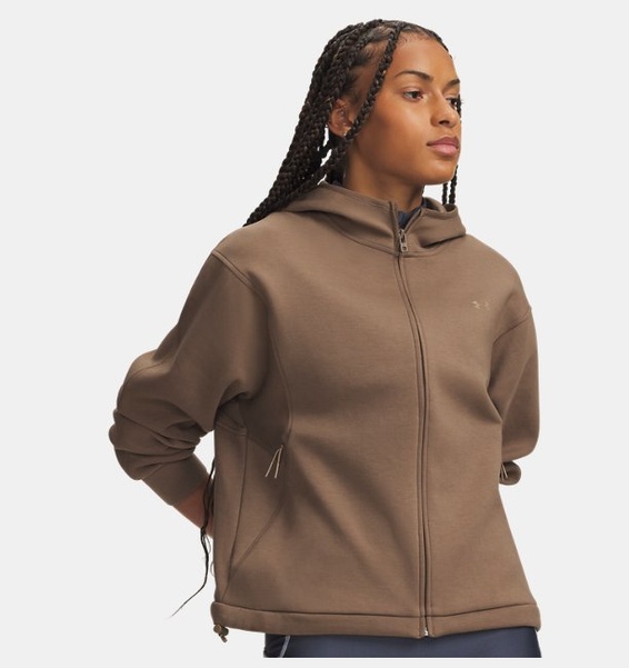 Kahverengi Kadın UA Unstoppable Fleece Ceket