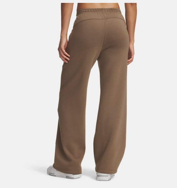 Kahverengi Kadın UA Unstoppable Fleece Open Pant Eşofman Altı