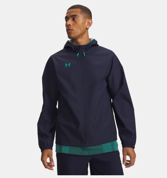 Mavi Erkek UA Challenger Pro Storm Hooded Shell Ceket