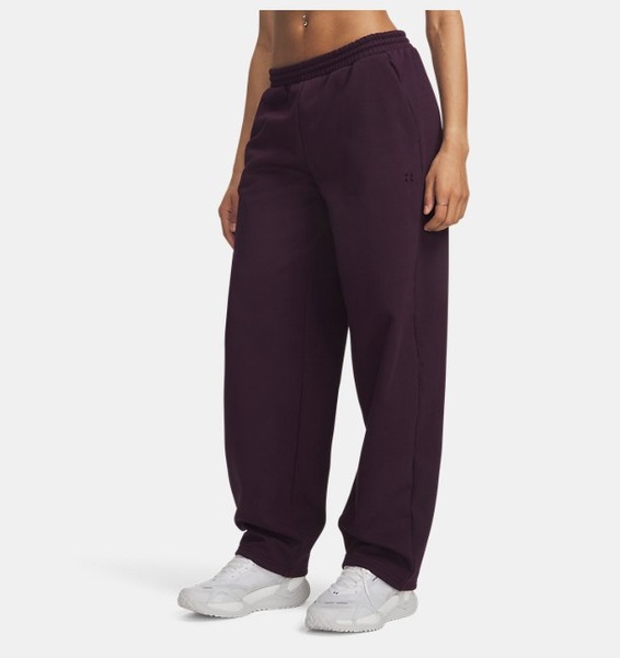 Mor Kadın UA Icon Fleece Barrel Eşofman Altı