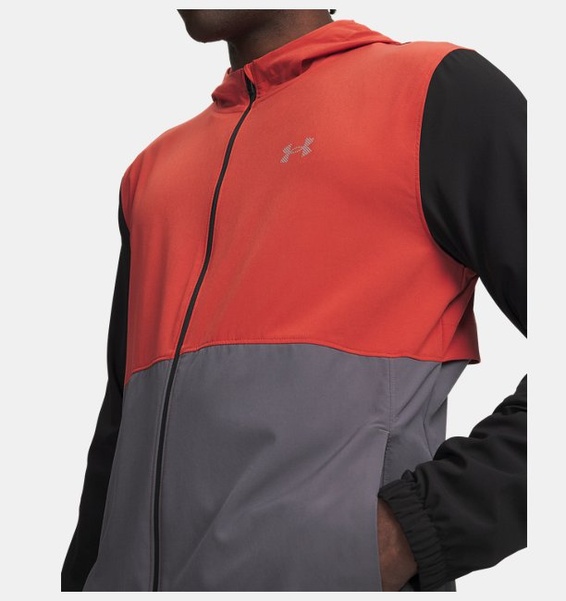 Siyah Erkek UA Velociti Hooded Ceket
