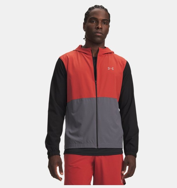 Siyah Erkek UA Velociti Hooded Ceket