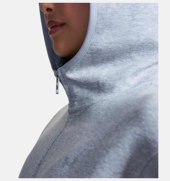 Gri Kadın UA Unstoppable Fleece Ceket