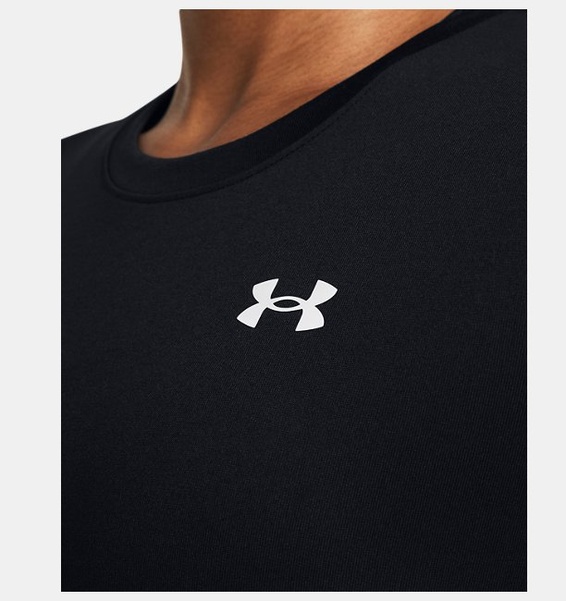 Siyah Kadın UA Tech Solid T-shirt
