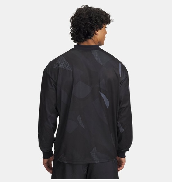 Siyah Erkek UA 96 Terrace Goalie Jersey Sweatshirt