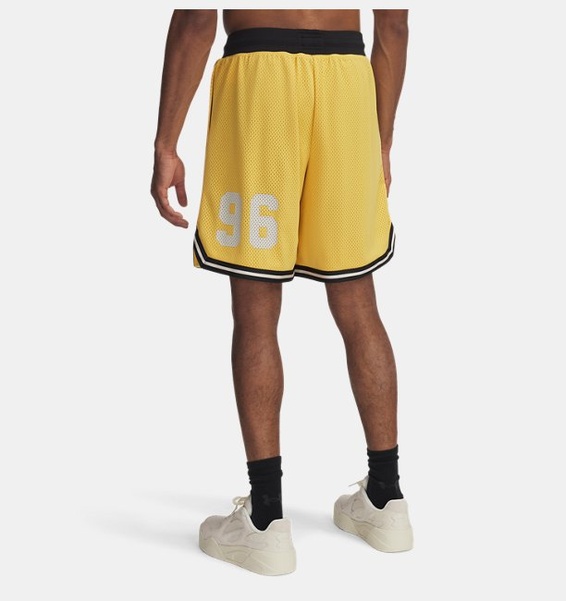 Sarı Erkek UA Courtside Hoops Şort