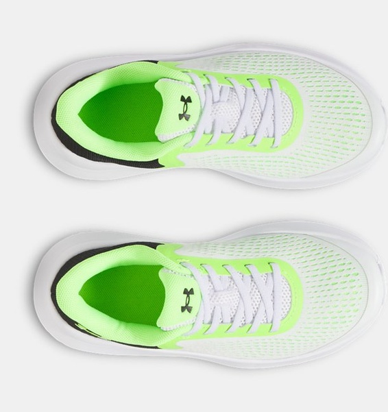 Yeşil Erkek Çocuk UA  Rogue 5 Alternative Lacing Koşu Ayakkabısı