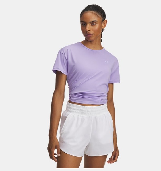 Mor Kadın UA Vanish Energy Kısa Kollu 2.0 T-shirt