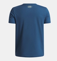 Erkek Çocuk UA Logo Blur Kısa Kollu T-Shirt