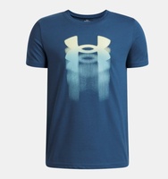 Erkek Çocuk UA Logo Blur Kısa Kollu T-Shirt