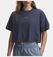 Kadın UA Center Kısa Kollu T-shirt
