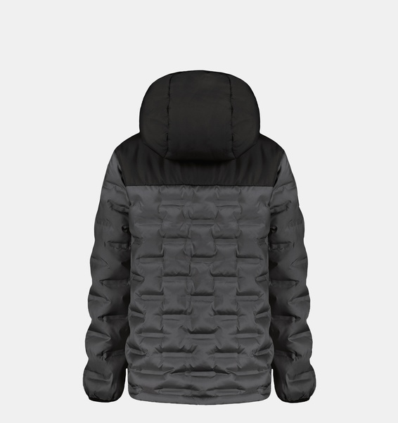 Gri Erkek Çocuk UA Bonded Quilt Puffer Mont