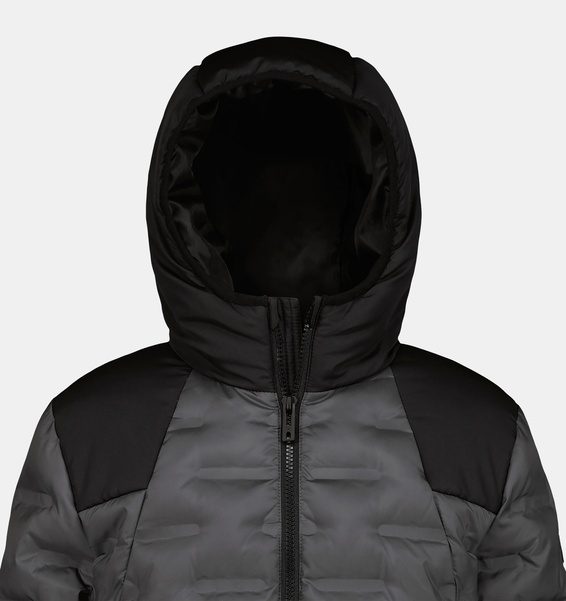 Gri Erkek Çocuk UA Bonded Quilt Puffer Mont