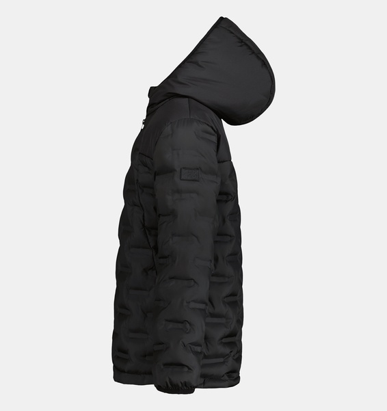 Siyah Erkek Çocuk UA Bonded Quilt Puffer Mont