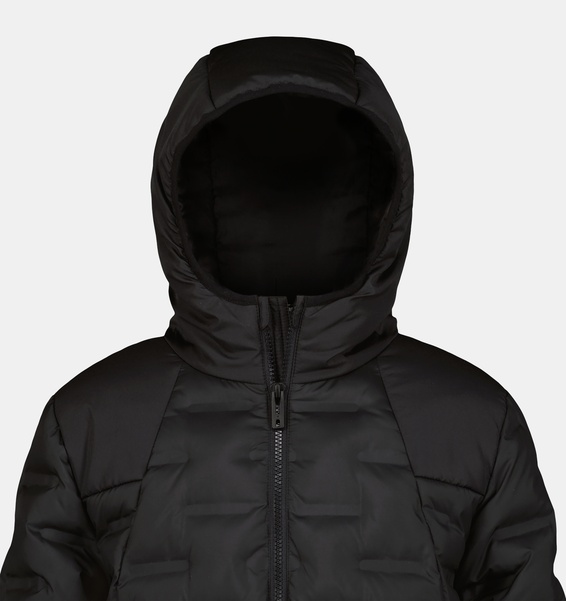 Siyah Erkek Çocuk UA Bonded Quilt Puffer Mont