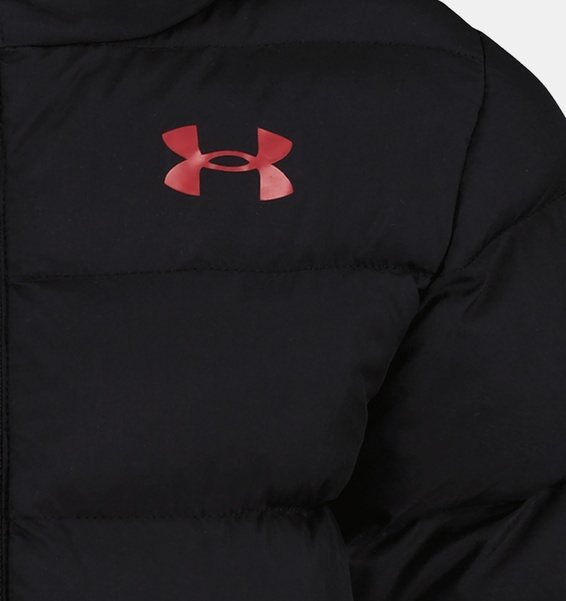 Siyah Erkek Çocuk UA Pronto Colorblock Puffer Mont