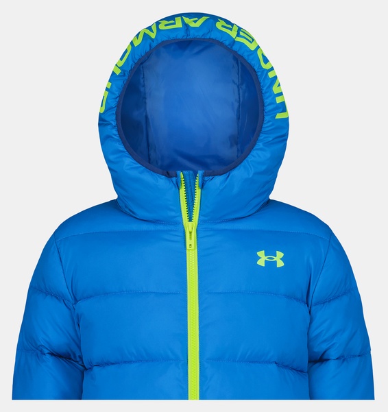 Mavi Erkek Çocuk UA Pronto Colorblock Puffer Mont