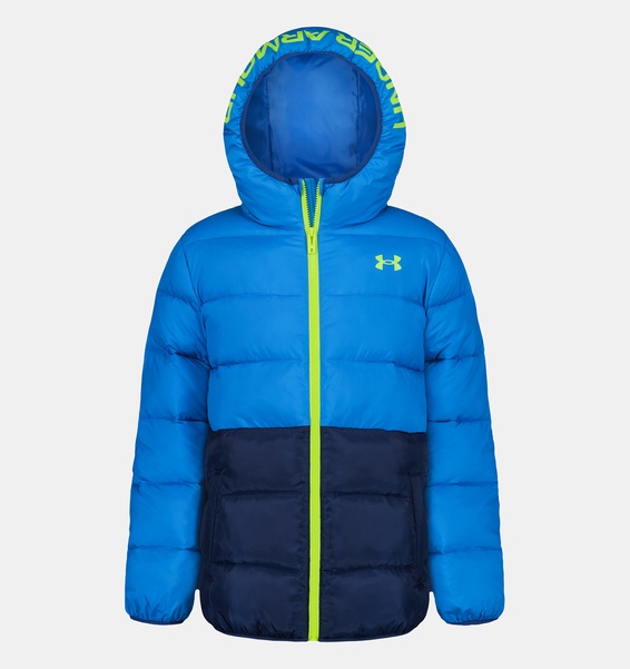Mavi Erkek Çocuk UA Pronto Colorblock Puffer Mont