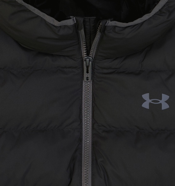 Siyah Erkek Çocuk UA Pronto Puffer Mont