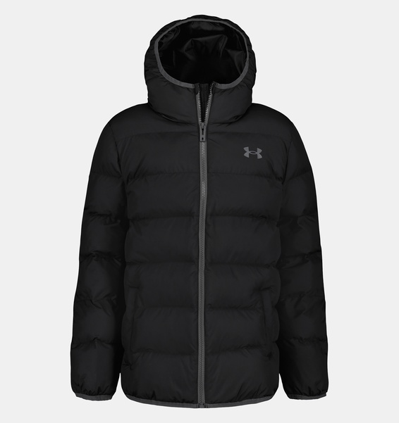 Siyah Erkek Çocuk UA Pronto Puffer Mont