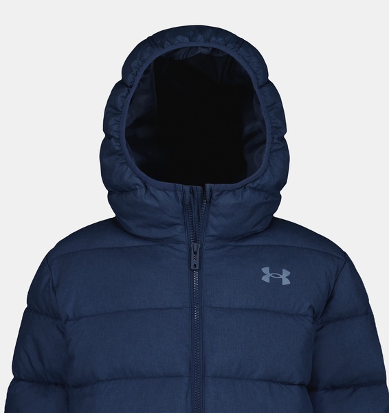 Siyah Erkek Çocuk UA Pronto Puffer Mont