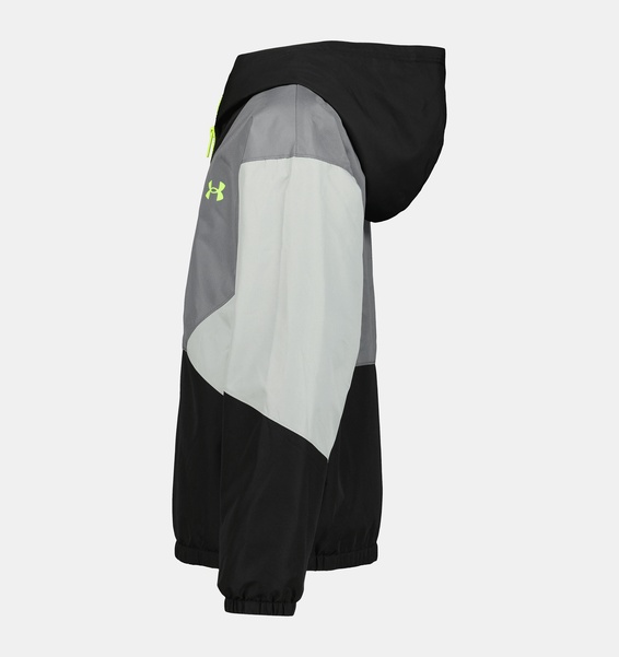 Siyah Erkek Çocuk UA Manataug Windbreaker Mont