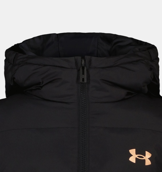 Siyah Kız Çocuk UA Prime Puffer Mont