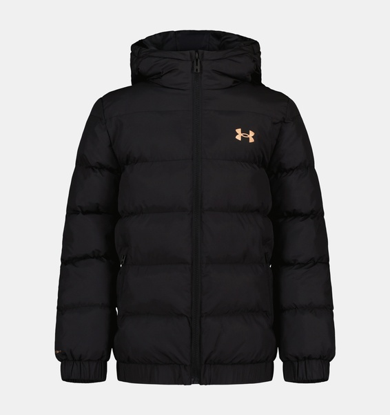 Siyah Kız Çocuk UA Prime Puffer Mont