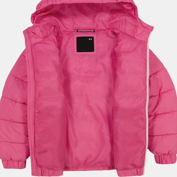 Pembe Kız Çocuk UA Prime Puffer Mont