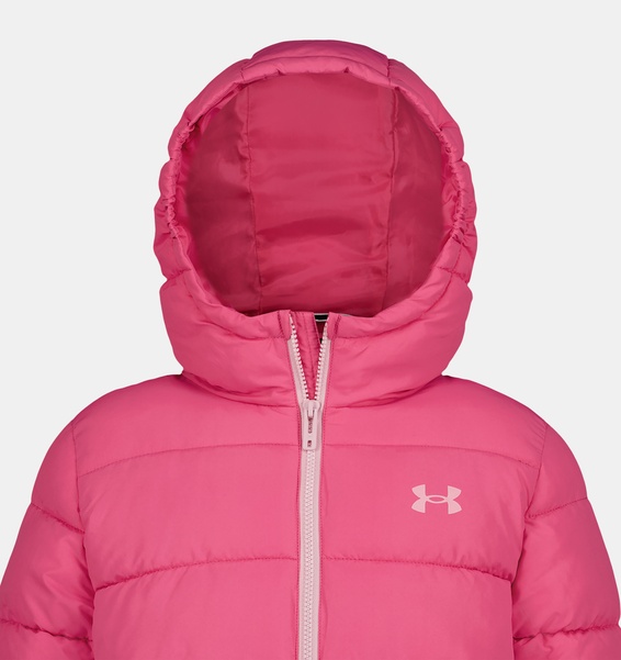Pembe Kız Çocuk UA Prime Puffer Mont