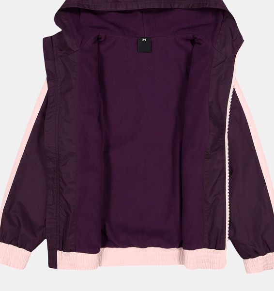 Mor Kız Çocuk UA Manataug Windbreaker Mont
