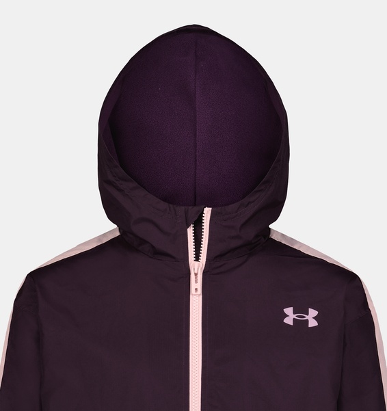 Mor Kız Çocuk UA Manataug Windbreaker Mont