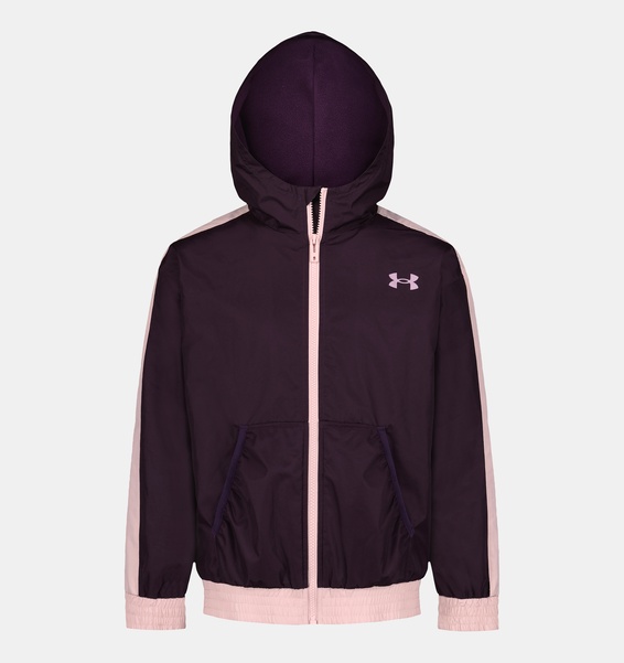 Mor Kız Çocuk UA Manataug Windbreaker Mont