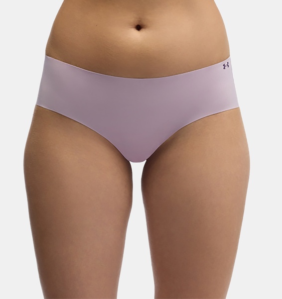 Pembe Kadın UA Pure Stretch İz Yapmayan 3'lü Tanga