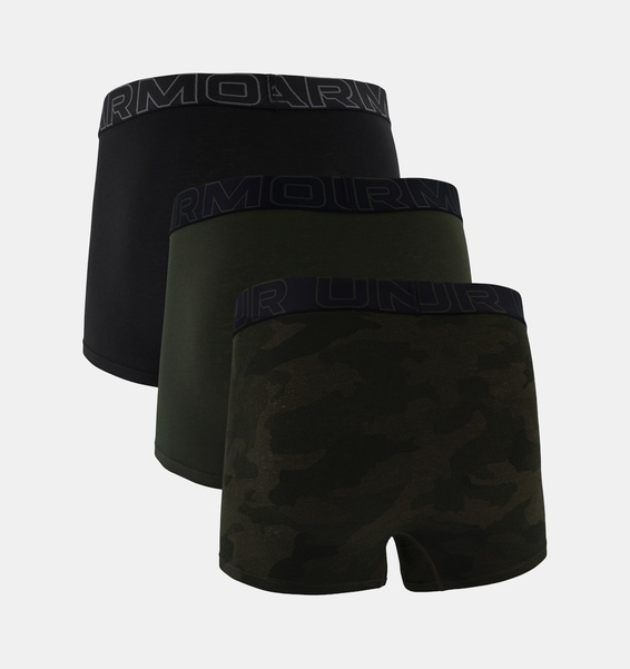 Haki Erkek UA Performance Cotton Print 3" Boxer