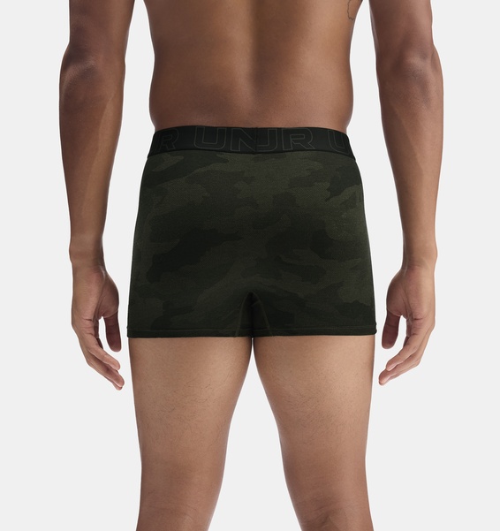 Haki Erkek UA Performance Cotton Print 3" Boxer