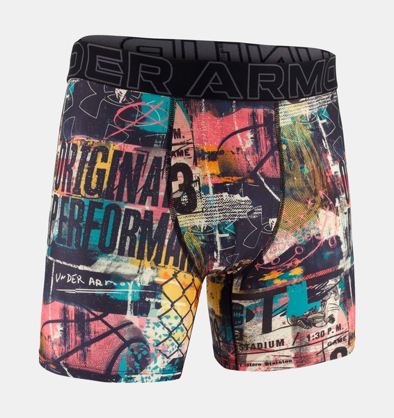 Altın Erkek UA Performance Tech Mesh Graphic 6" Boxer