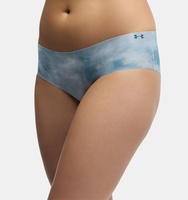 Kadın UA Pure Stretch No Show Hipster Print 3'lü İç Giyim
