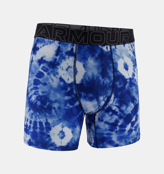 Gri Erkek UA Performance Tech Mesh Graphic 6" Boxer