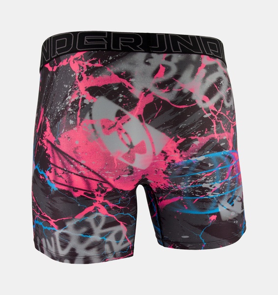 Pembe Erkek UA Performance Tech Mesh Graphic 6" Boxer